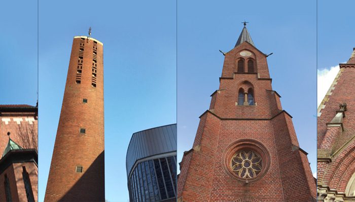 Katholische Kirchtürme im Artland